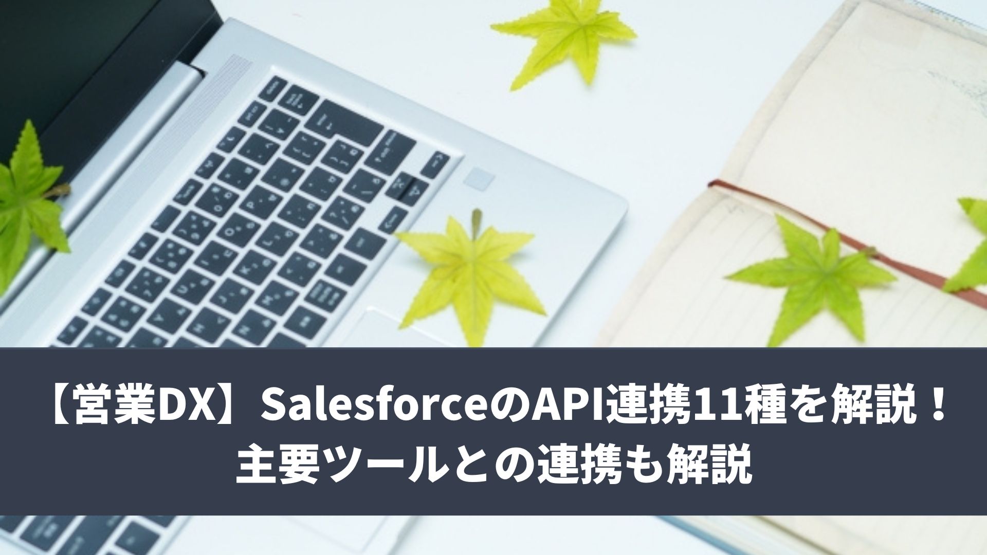 【営業DX】SalesforceのAPI連携11種を解説!主要ツールとの連携も解説